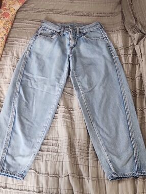 Old Navy Light Blue Barrel Leg Jeans
